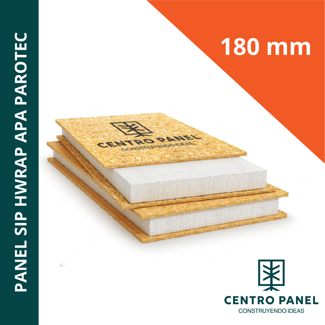 Panel SIP Paneles SIP HWRAP OSB APA PROTEC 180 mm