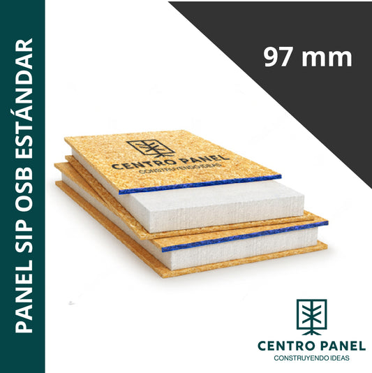 Panel SIP OSB estándar 97 mm