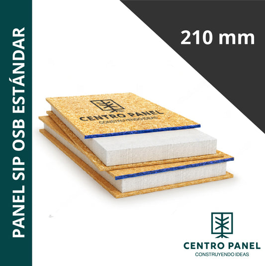 Panel SIP OSB estándar 210 mm