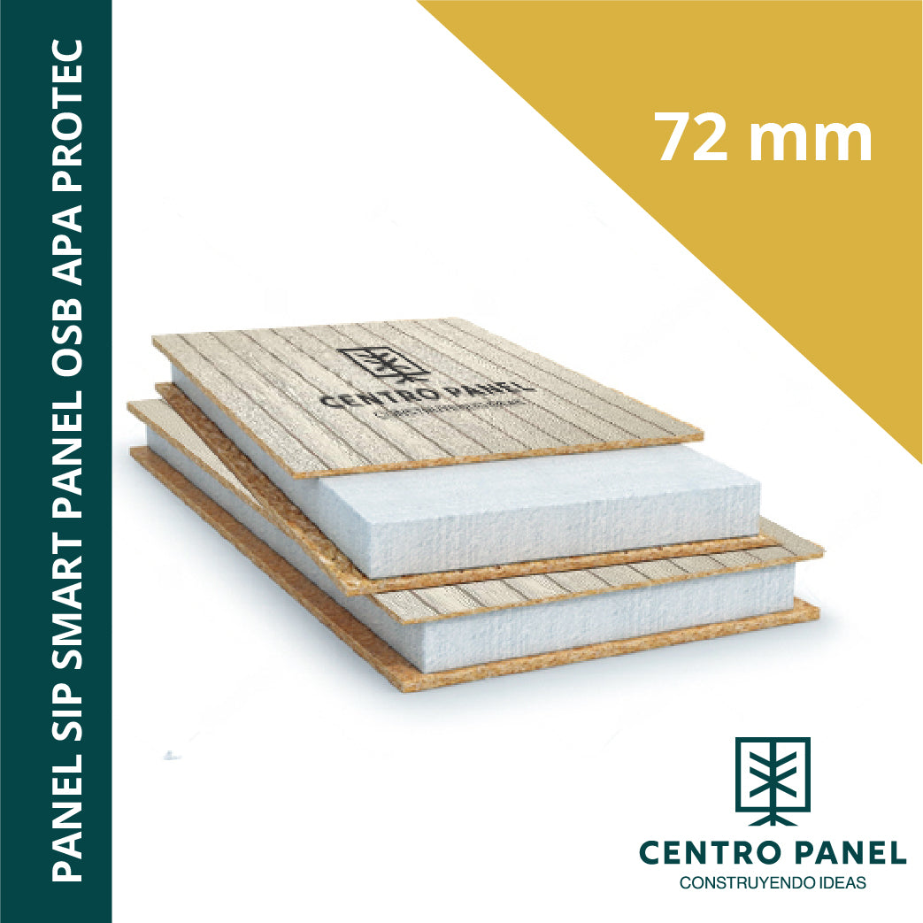 Panel SIP SMART PANEL OSB APA PROTEC 72 mm