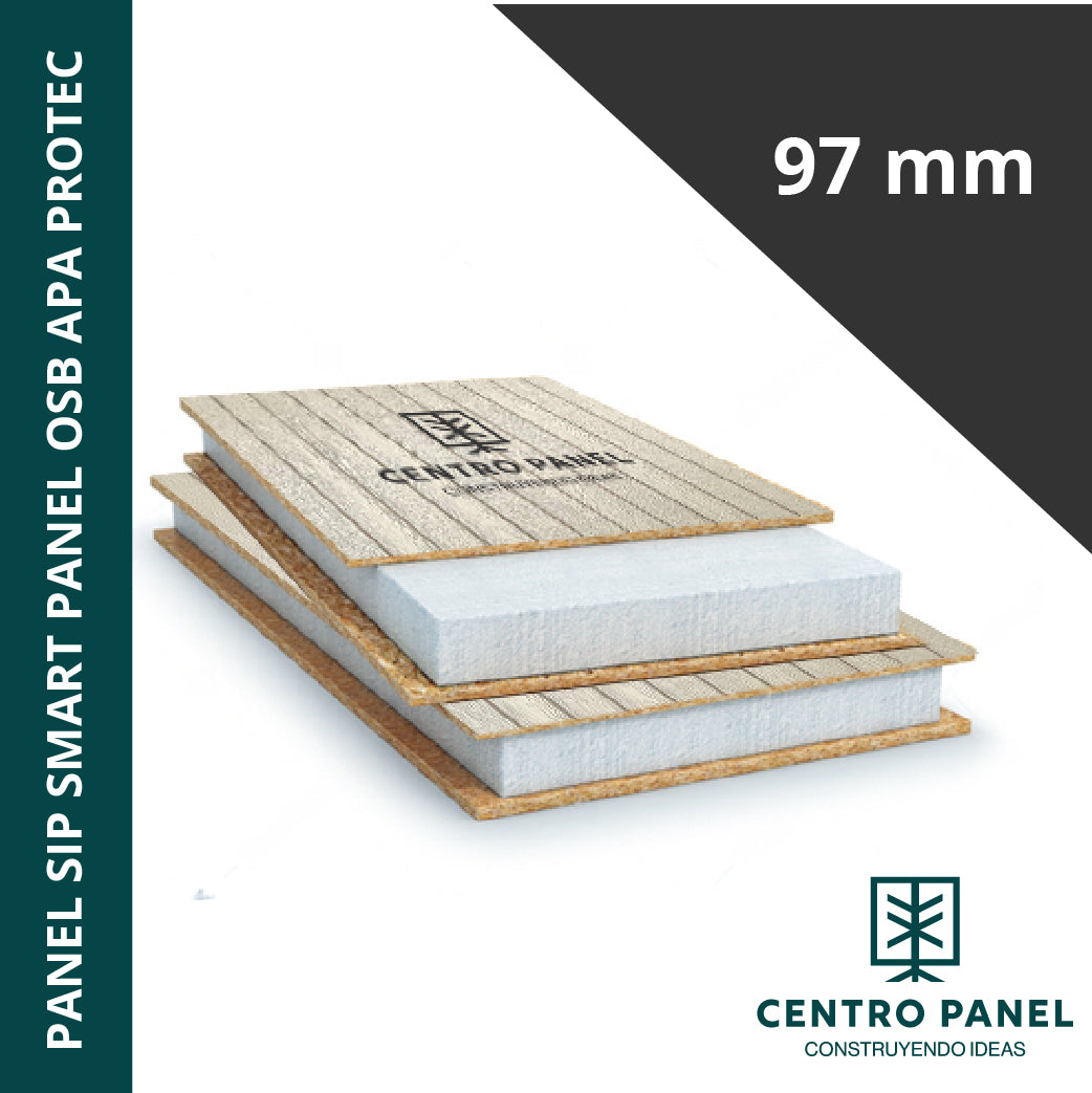 Panel SIP SMART PANEL OSB APA PROTEC 97 mm