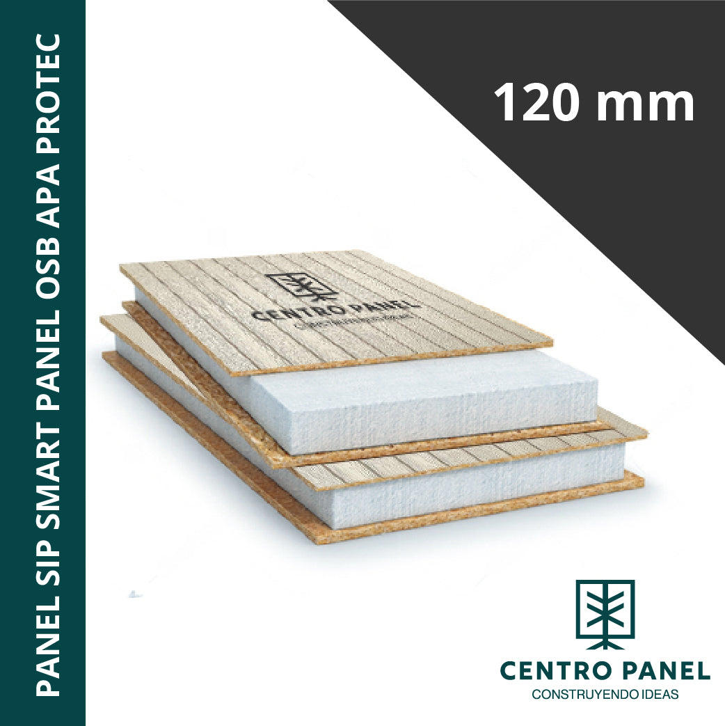 Panel SIP SMART PANEL OSB APA PROTEC 120 mm