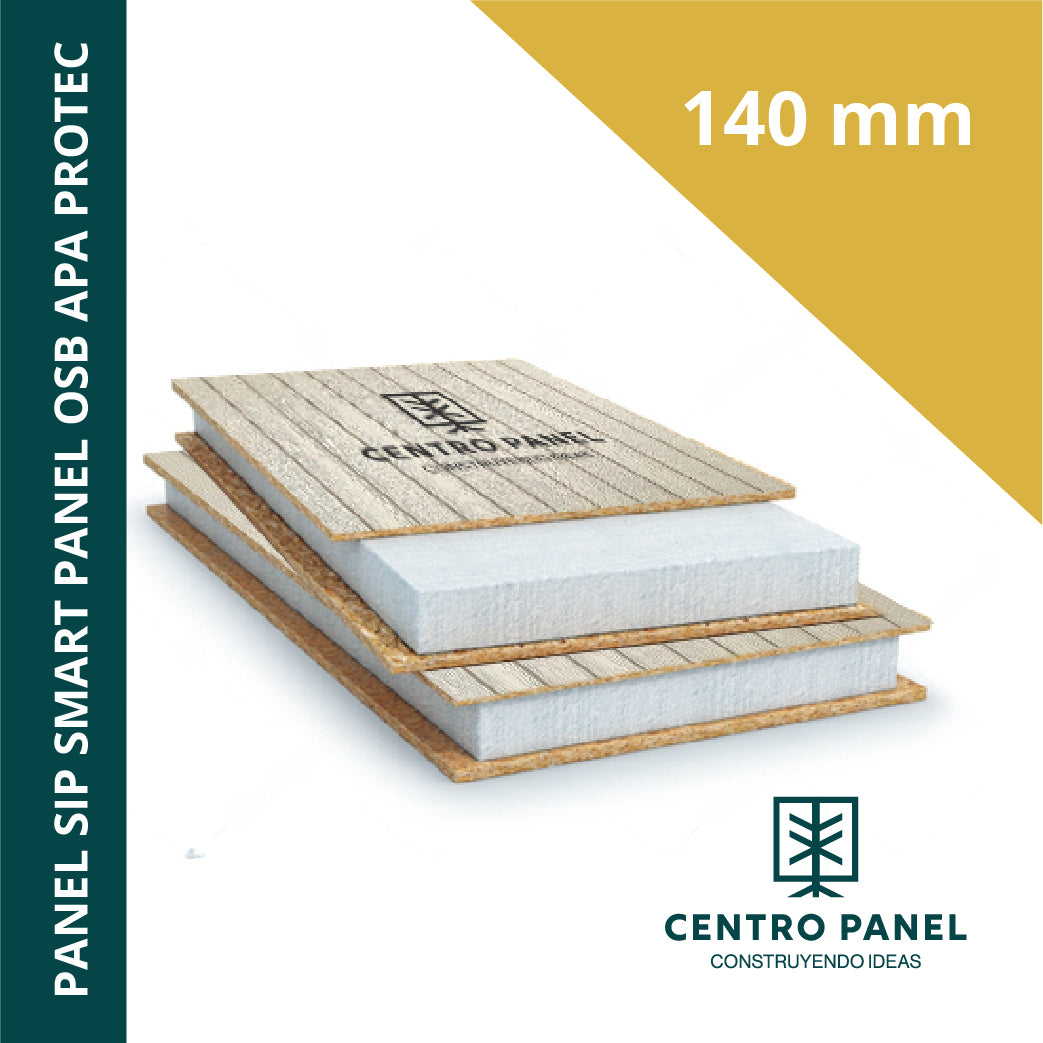 Panel SIP SMART PANEL OSB APA PROTEC 140 mm