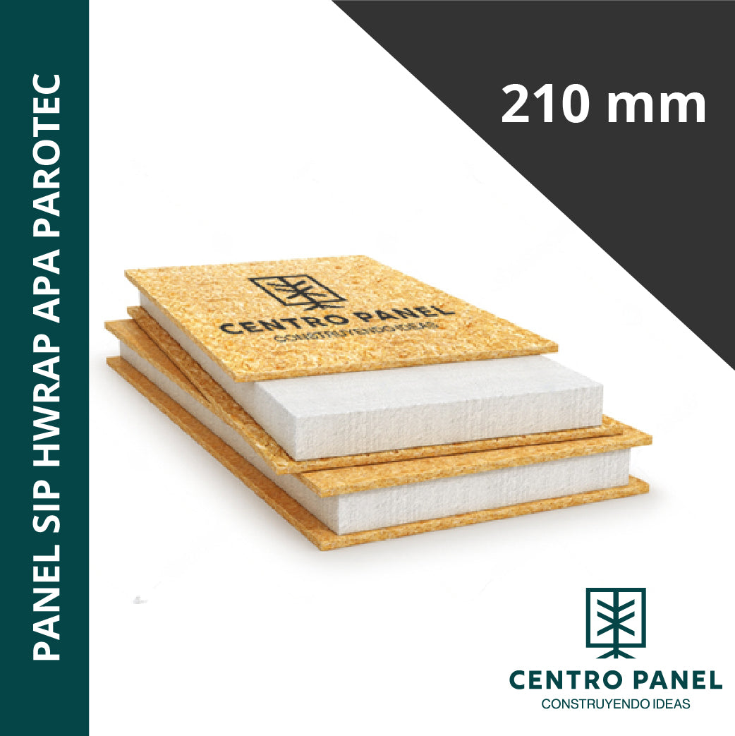 Panel SIP Paneles SIP HWRAP OSB APA PROTEC 210 mm