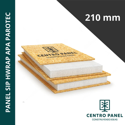 Panel SIP Paneles SIP HWRAP OSB APA PROTEC 210 mm